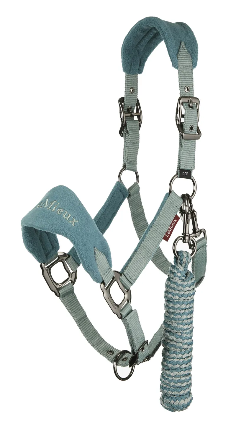 LeMieux Vogue Headcollar and Rope in Sage